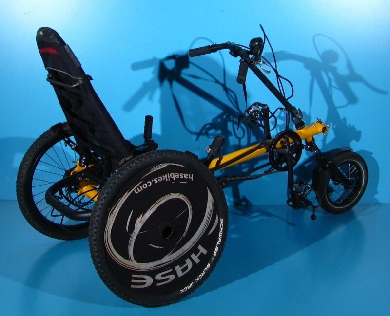 Tricicleta adaptiva  pentru copii Hase Trets